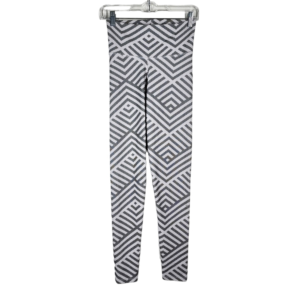 FITFIT CHEVRON PATTERN ATHLETIC LEGGINGS